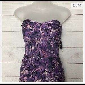 Guess purple mini dress size s